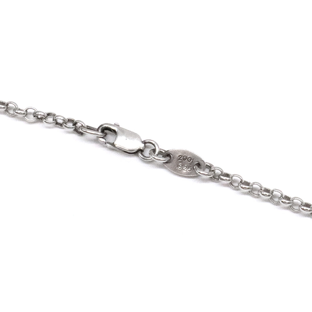 NECKCHAIN 18inch ロールチェーン ネックレス SV925 シルバー