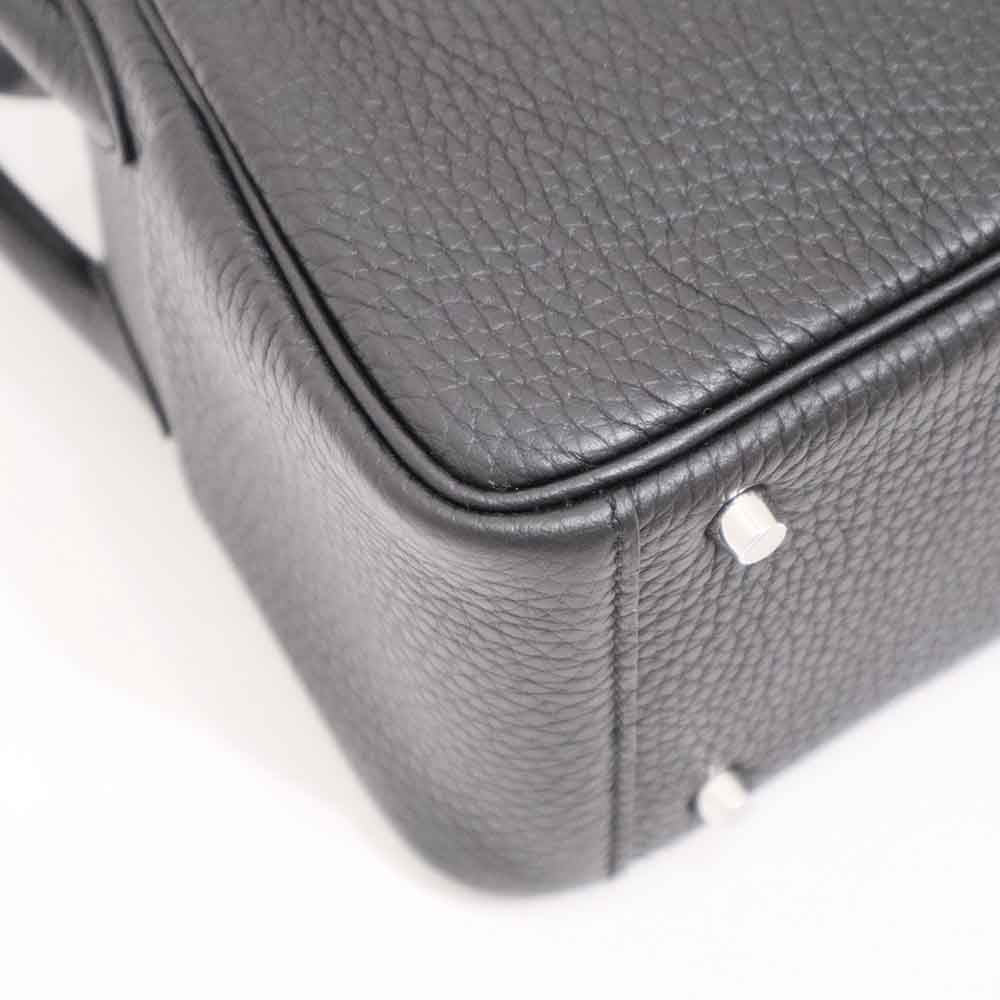 リンディ ミニ ブラック トリヨンクレマンス シルバー金具 G刻印