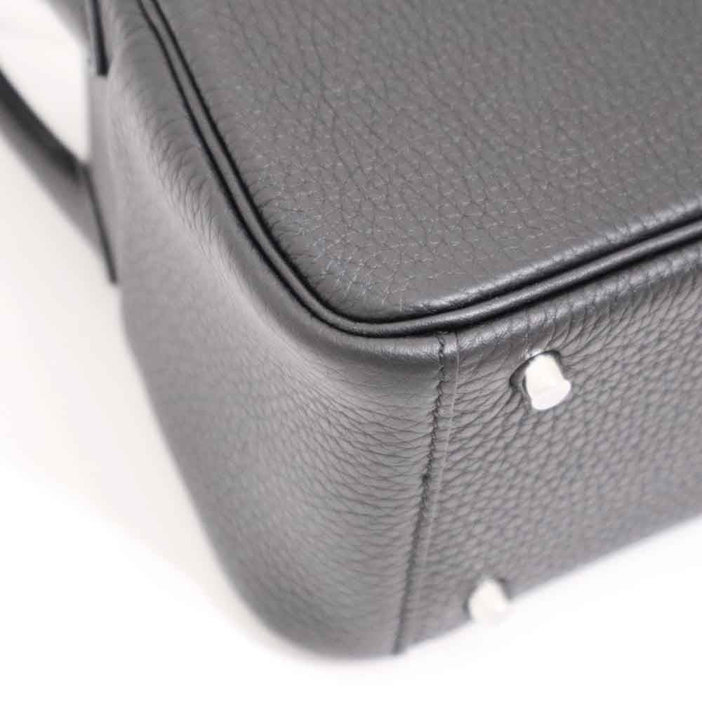 リンディ ミニ ブラック トリヨンクレマンス シルバー金具 G刻印