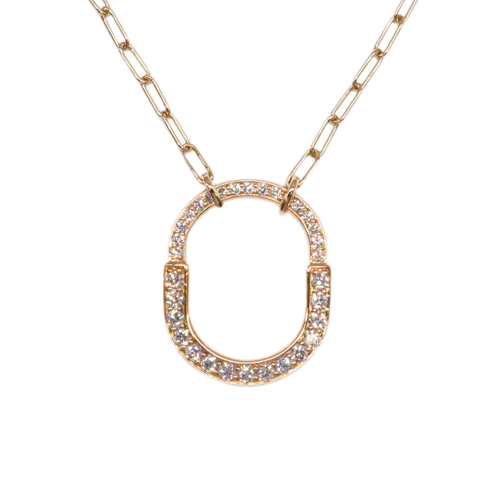 ロック ペンダント パヴェダイヤモンド ミディアム 72355733 750PG ピンクゴールド D1.25ct ネックレス RG ローズゴールド