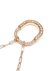 ロック ペンダント パヴェダイヤモンド ミディアム 72355733 750PG ピンクゴールド D1.25ct ネックレス RG ローズゴールド