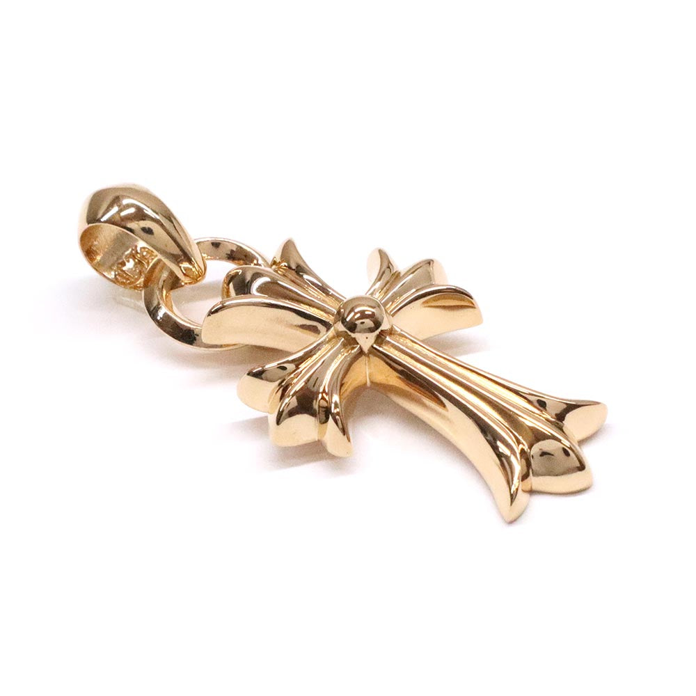 CH CRS SML W BALE CHクロス スモール Wベイル ネックレストップ 22K ゴールド ペンダントトップ チャーム