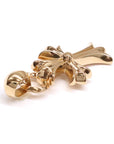 CH CRS SML W BALE CHクロス スモール Wベイル ネックレストップ 22K ゴールド ペンダントトップ チャーム