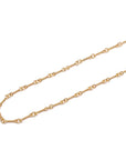 Twist Chain Necklace 24inch ツイスト チェーン ネックレス 22K ゴールド