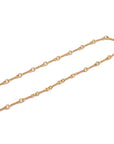 Twist Chain Necklace 24inch ツイスト チェーン ネックレス 22K ゴールド