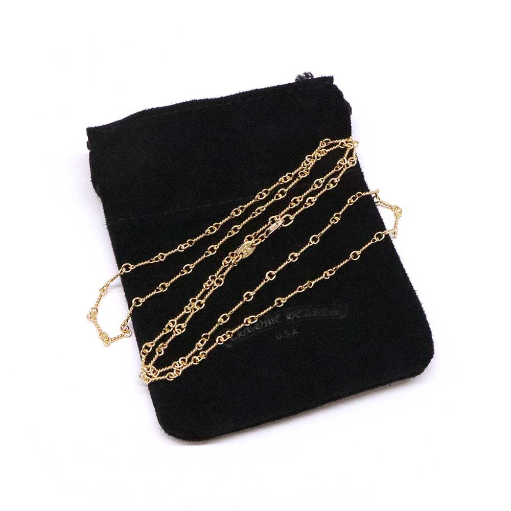 Twist Chain Necklace 24inch ツイスト チェーン ネックレス 22K ゴールド