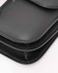 コンスタンスⅢ ミロワール ミニ ブラック エプソン シルバー金具 G刻印