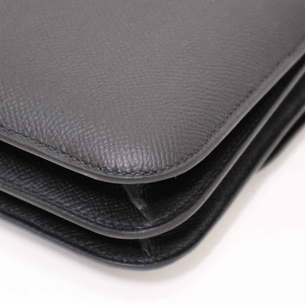 コンスタンスⅢ ミロワール ミニ ブラック エプソン シルバー金具 G刻印