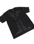 カルトゥッシュ マキシ Tシャツ 6E4620DC  ブラック グレー コットン 半袖 34