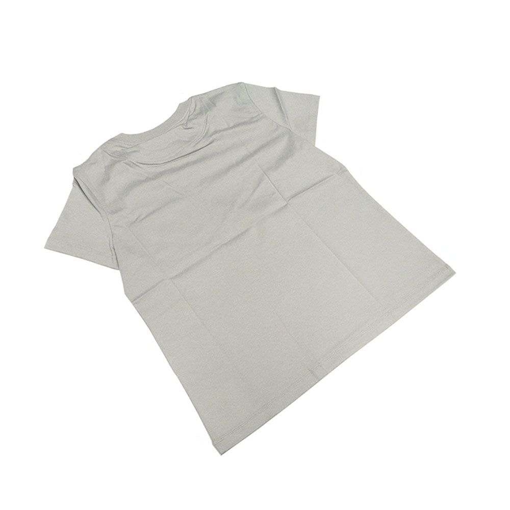 モザイク 刺繍入り ポケット Tシャツ 6H4615DA  ベージュ コットン 半袖 36 H パッチ