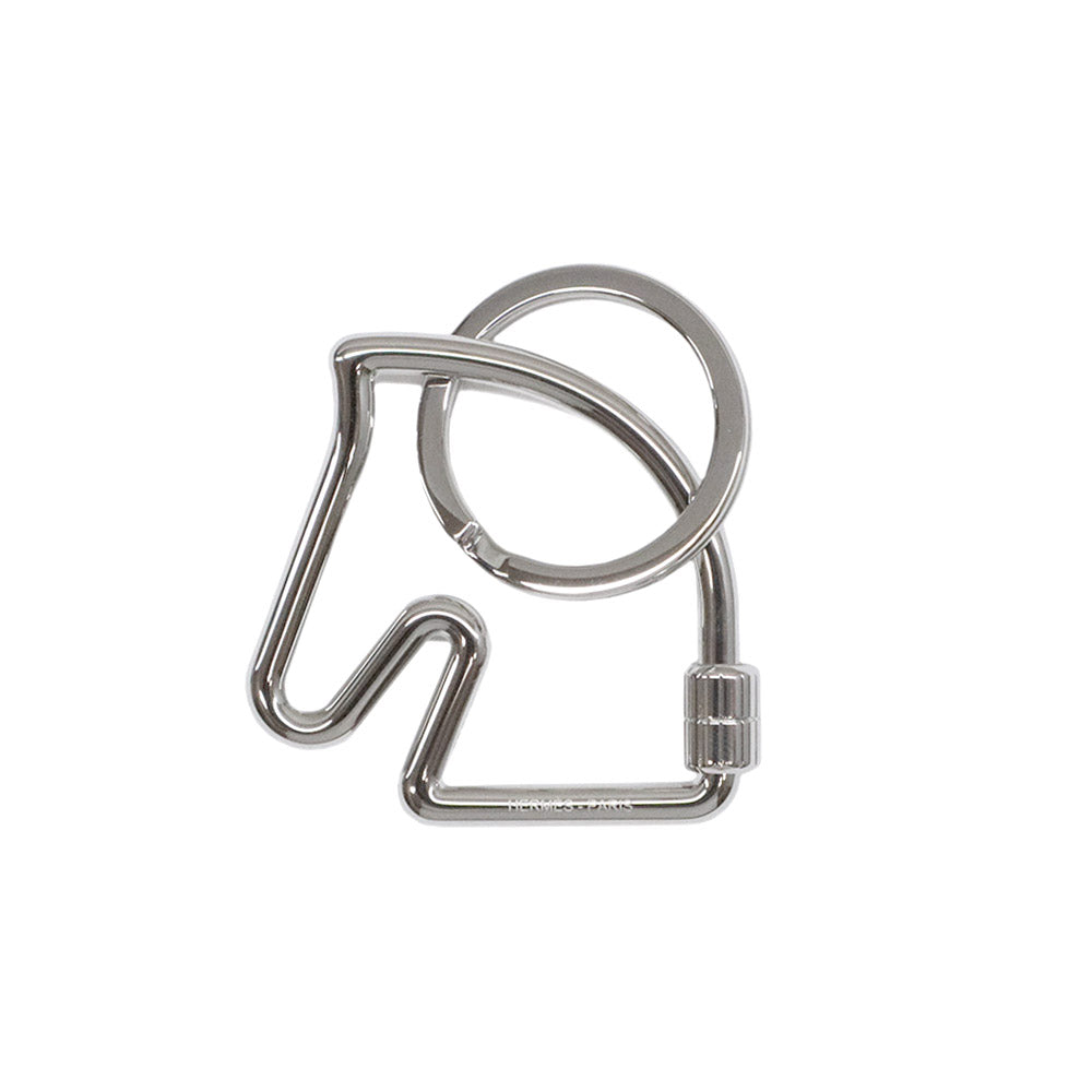シュバル キーホルダー メタル シルバー金具 Cheval シュヴァル キーリング
