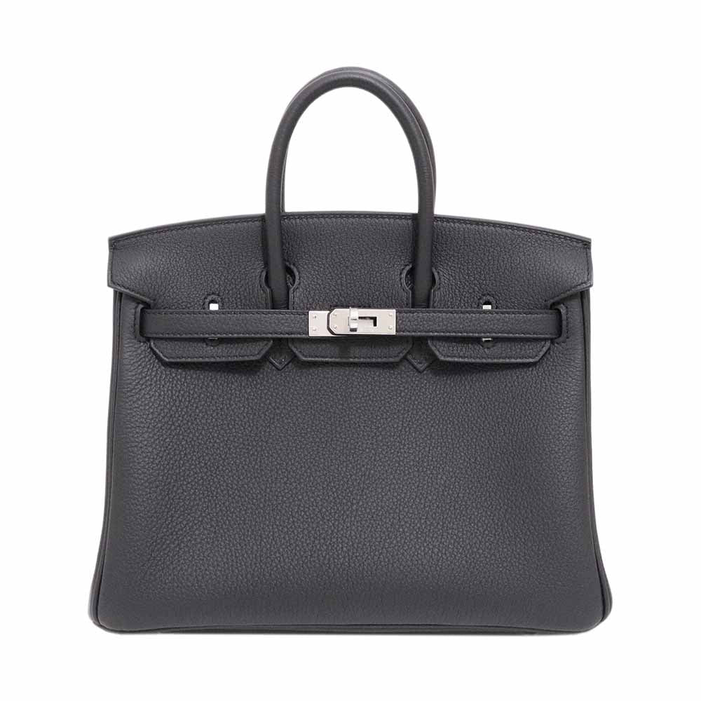 バーキン 25 ブラック トゴ シルバー金具 G刻印