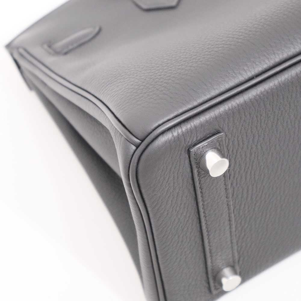 バーキン 25 ブラック トゴ シルバー金具 G刻印