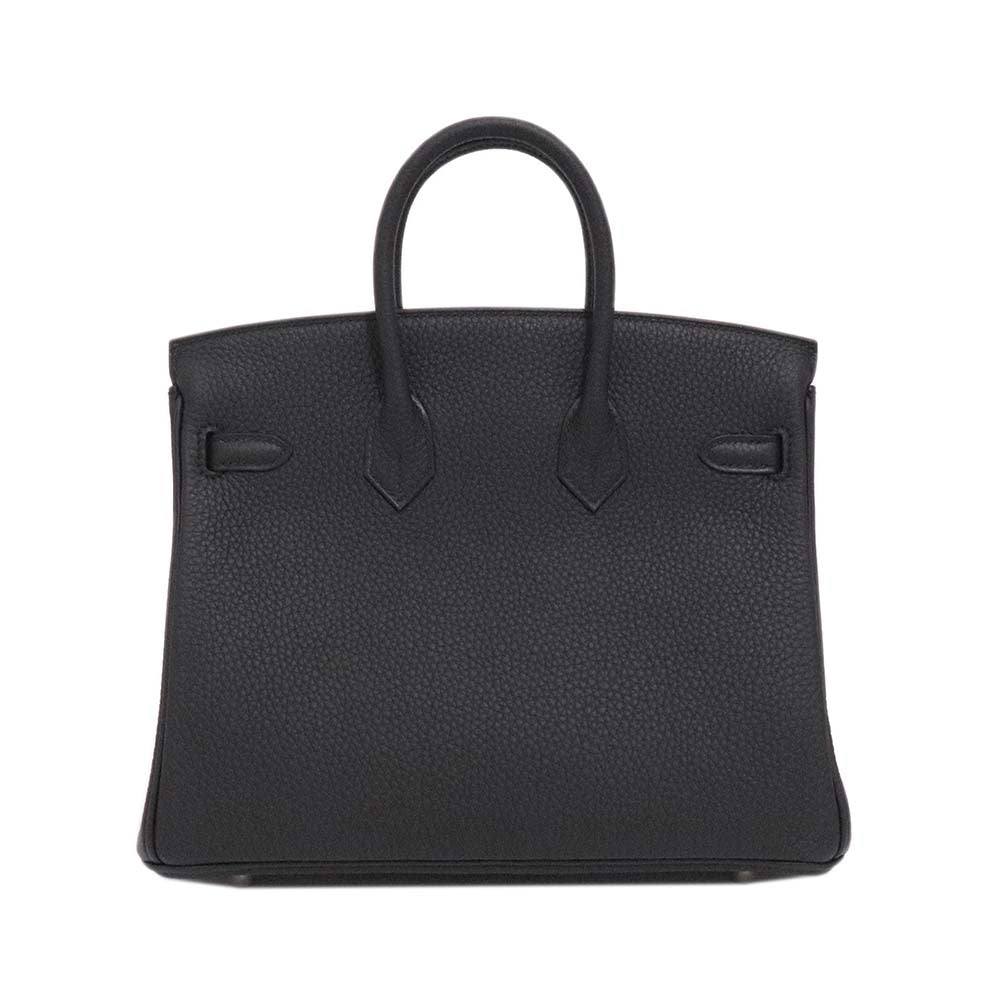 バーキン 25 ブラック トゴ シルバー金具 G刻印