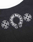 Horseshoe Short Camisole Top ホースシュー ショート キャミソールトップ ブラック ホワイト S タンクトップ