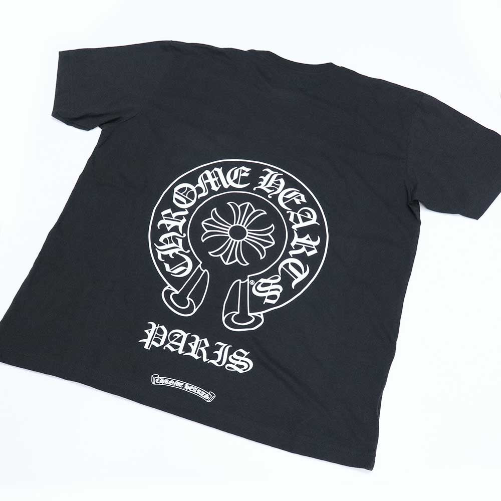 PARIS Limited Horseshoe Tee パリ限定 ホースシュー Tシャツ 半袖 ブラック ホワイト XL
