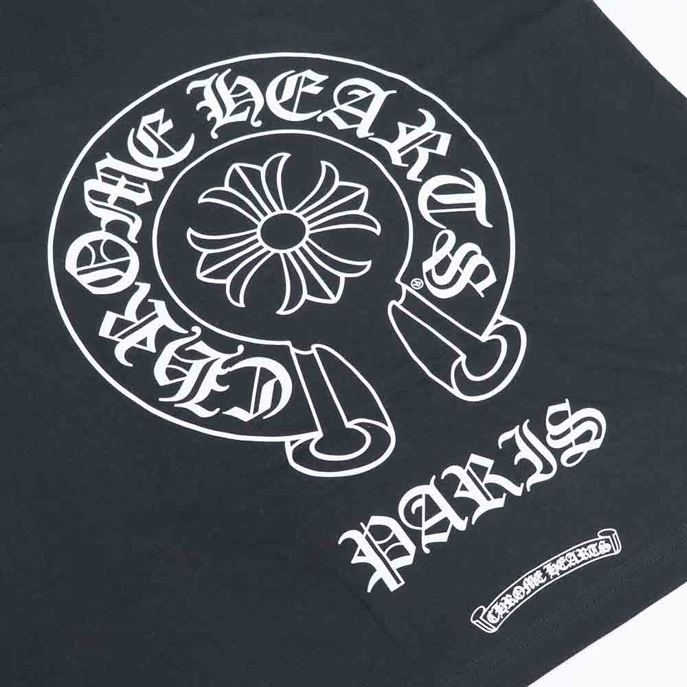 PARIS Limited Horseshoe Tee パリ限定 ホースシュー Tシャツ 半袖 ブラック ホワイト XL