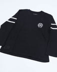 33 Horseshoe Print Long Sleeve Tee 33 ホースシュー プリント ロングスリーブＴシャツ 長袖 ブラック ホワイト S