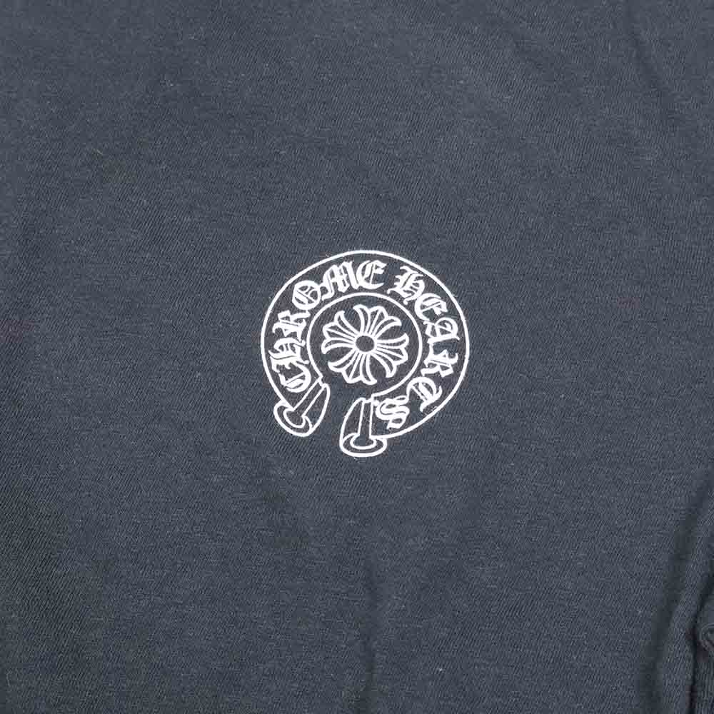 33 Horseshoe Print Long Sleeve Tee 33 ホースシュー プリント ロングスリーブＴシャツ 長袖 ブラック ホワイト S