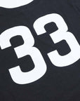 33 Horseshoe Print Long Sleeve Tee 33 ホースシュー プリント ロングスリーブＴシャツ 長袖 ブラック ホワイト S